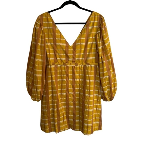 Staud Dress Yellow Large - Picture 7 of 10